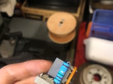After removing the factory shunt, I soldered in a 0.3 ohm 1w resistor. This will allow you to run simple and efficient LED bulbs without built-in resistors, and you can still run incandescent bulbs as well. It will hyperflash if an LED burns out too! Much better and cheaper than those aftermarket solutions.