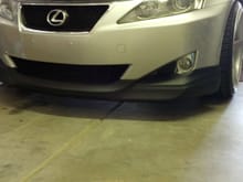 Fitment of Front Lip