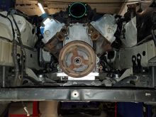 LSX is250 Motor Mounts installed