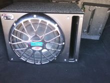 12 inch Alpine type R sub woofer(300-600W RMS) power with 300-500W RMS Kenwood amp. 