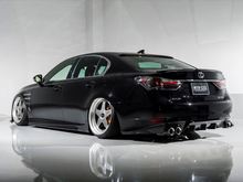 AIMGAIN Pure VIP EXE Aero Under Spoiler Kit, Lexus 2016-18 (Base or F Sport)