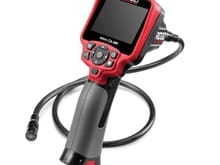 Use an inspection camera like this.