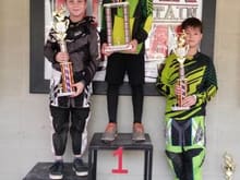 My son is on the left, 2nd place.