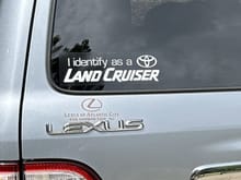 It's ALMOST a Land Cruiser   Etsy Store- https://ihearttoyotausa.etsy.com
