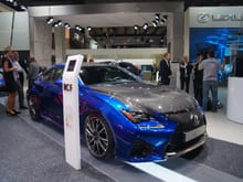 at the Frankfurt auto show and I met some great people at Lexus Europe. They were very interested in my adventures with a Lexus RC-F.