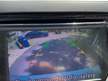 This is from my wife’s rental, 2017 Nissan Sentra base with manual seats has rear camera grid lines. My $60k when new truck doesn’t have it and can’t add it. Infuriating. Almost makes me trade in my 2011 for 2014