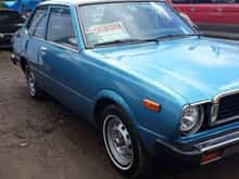 My first Baby. Toyota Corolla 1978. This is is what I start My mechanic knowledge to many years a go. LOL