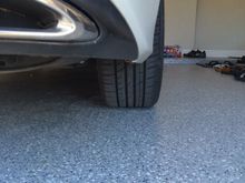 Right side rear tire