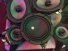 Here are the new speakers and sub