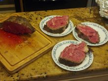 Annual Christmas prime rib