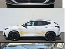 Pics are all of same car - 2022 NX450h+ FSport