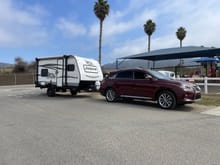 Proof that a 2013 RX450H with tow package can a haul a travel trailer at 3,000 lbs