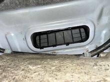 Drivers side, new vent thing.