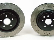 Front and rear ISX brake kit rotors