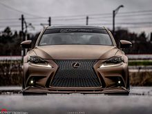 Lexus IS F sport front lip