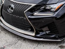 Lexus RCF Front NIA Splitter Hydrodipped