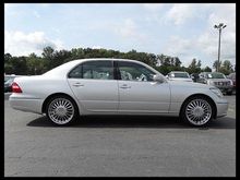 My 2004 Lexus LS430 When I brought it from dealership with 20" wheels. Didn't like the wheels.