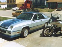 1987, traded Celica for Shelby Charger Turbo, my 1982 Yamaha Seca Turbo.