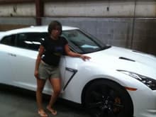 My beloved GT-R adn the ex......y'all know which I loved more hehe