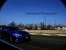 VJ blue ISF rolling right side