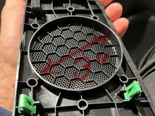 Buttom of speaker grill