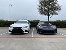 2020 RC F & 2012 LFA #265