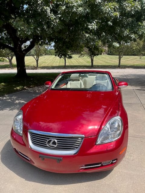 2006 Lexus SC430 - 2006 Lexus Sc430 - Used - VIN JTHFN48YX69010132 - 55,725 Miles - 8 cyl - 2WD - Automatic - Convertible - Red - Shawnee, KS 66226, United States