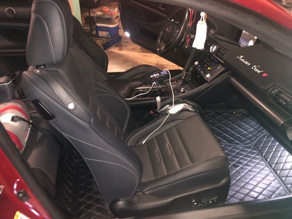 Leg room is good with this with front facing car seats and still leave a lot of room for child’s leg