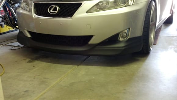 Fitment of Front Lip