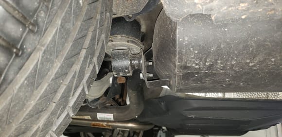 LS460 exhaust damper at another angle