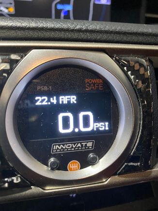 Multi gauge in the clock position. 
This is with car off and sitting garage so no psi reading 