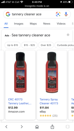 Tannery at Ace Hardware $7