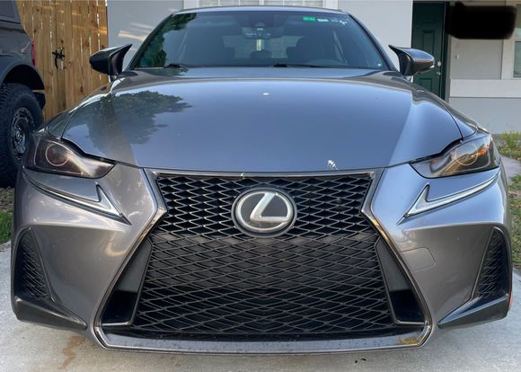 Added Side Mirror Covers Front view.