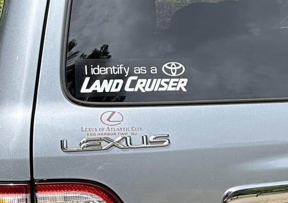 It's ALMOST a Land Cruiser   Etsy Store- https://ihearttoyotausa.etsy.com