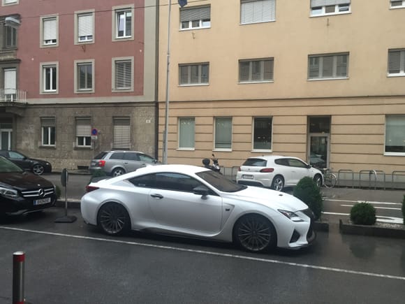 In Salzburg in VIP parking
