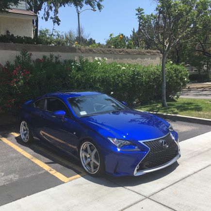 Washed and waxed for the Lexus of Westminster meet on Sunday