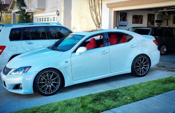 RCF wheels on my ISF 😎