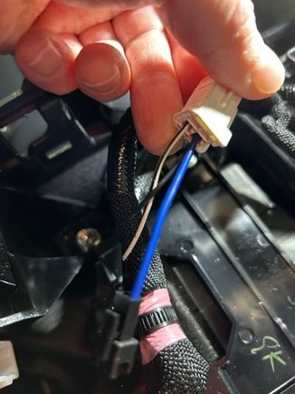 Tapped my 12v switched at the cigarette lighter/12v outlet in the console.  De-pinned and re-pinned to get a "cleaner" install.