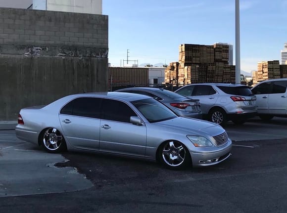 2006 LS430 CL aired out on Airlift 3P