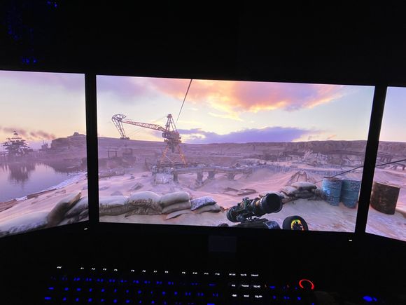 Finishing a metro exodus play through right now 