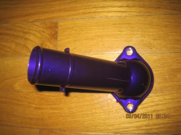 Powder Coated Thermostat Housing.