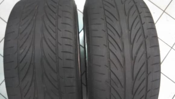 Rear tires