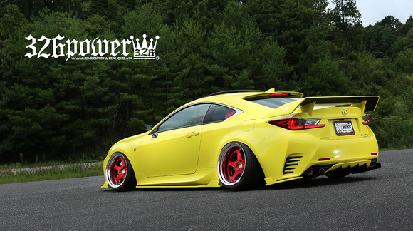 326 Power 3D Star Aero Lip Kit, Lexus RC350 2015-2018 F Sport