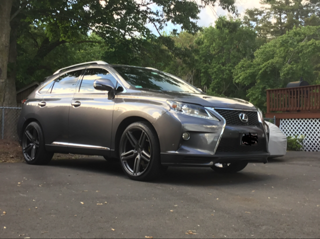 Exterior Body Parts - RX F-SPORT Front spoiler from Japan CF - Used - 2013 to 2015 Lexus RX350 - 2013 to 2015 Lexus RX450h - Bedford, MA 01730, United States