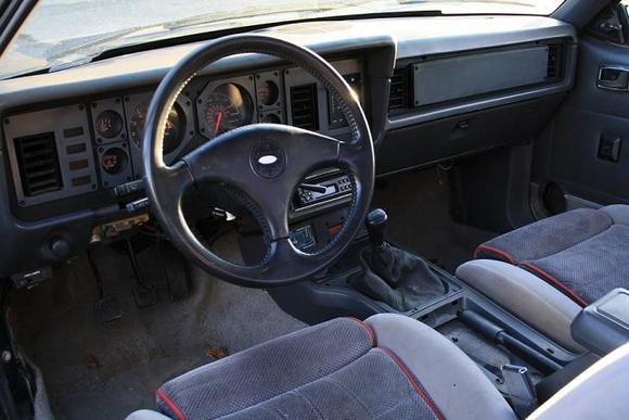 mustang interior