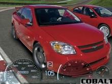 112 0505 Joy Sticks 01l2005 Dodge SRT4 And 2005 Chevrolet Cobalt SSFront Passenger Side View