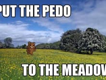 put the pedo to the meadow hur by mimi pie