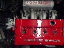 4g64 with 4g63t 2g head, cyclone intake, distributor resize