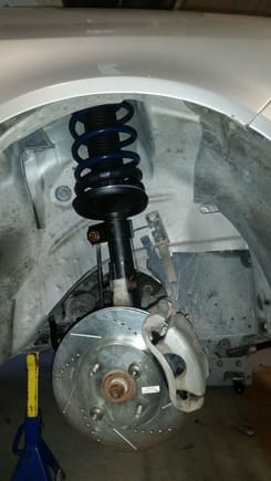 Here is an image for visualization.  Installed in this picture is FE5 strut with YYZ spring and FE1 end link and sway bar.