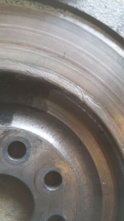 Notice the groove near the bolt holes thats not supposed to be there lol.